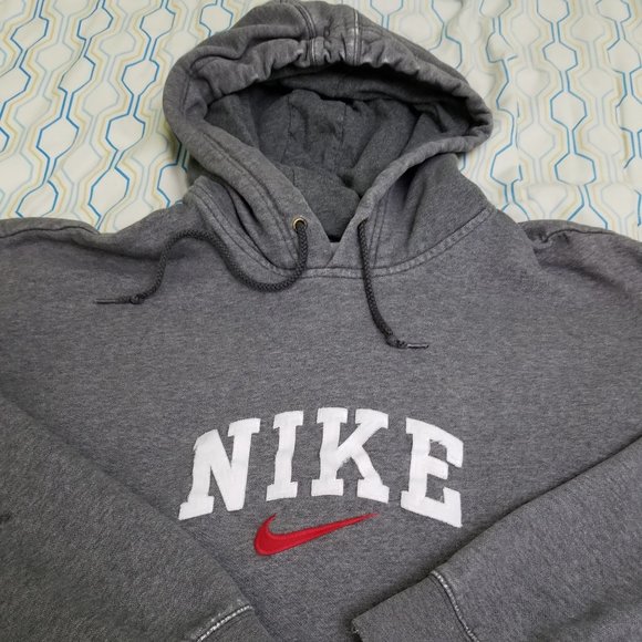 Nike Center Swoosh Hoodie Spellout 